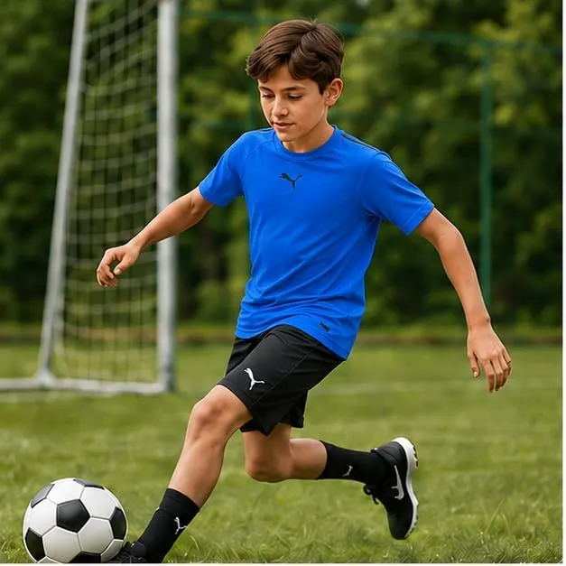 PUMA Boys Dry Fit Performance Active Basic – Versatile Everyday Style for Active Boys