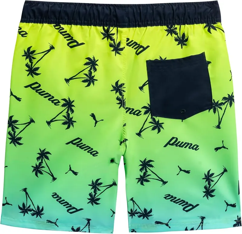 PUMA Boys Gradient Printed Swim Trunks – Styling