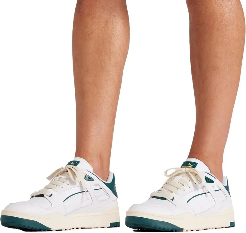 PUMA GOLF pumagolf Slipstream G Golf Shoe – Golf specific rim and core lightweight EVA performance