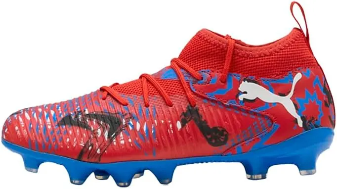 PUMA Kids Boys Future 8 Match Playmakers – Raised mesh lines for added ball grip