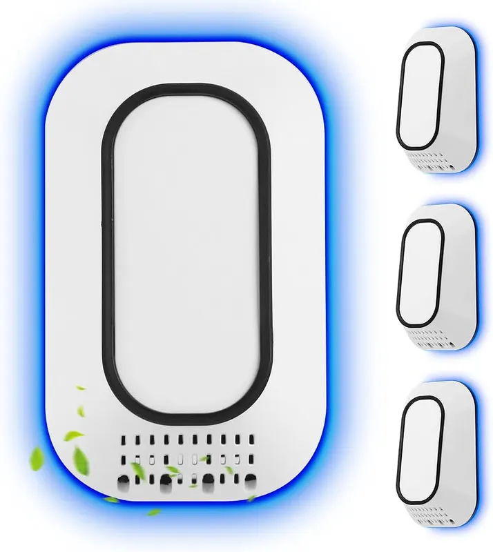 PVACG Plug in Air Ionizers 4-Pack in White