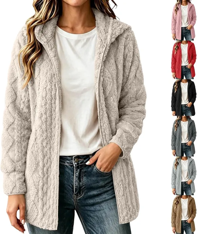 PXQIRMR Cardigan Sweaters Beige in Beige