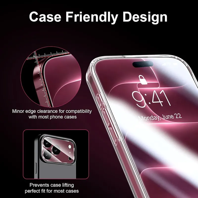 QHOHQ for iPhone 18 Pro Max Screen – HD clear finish