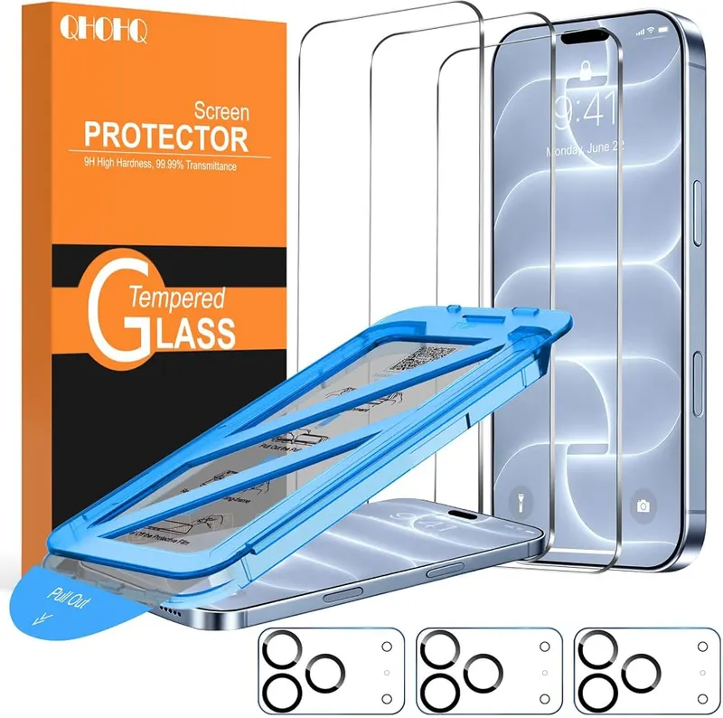 QHOHQ for iPhone 18 Pro Screen Protector