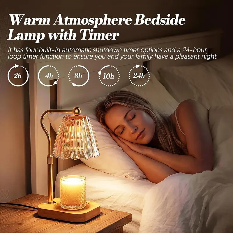 QiMH Candle Warmer Lamp – Stepless Dimming From 10% to 100%