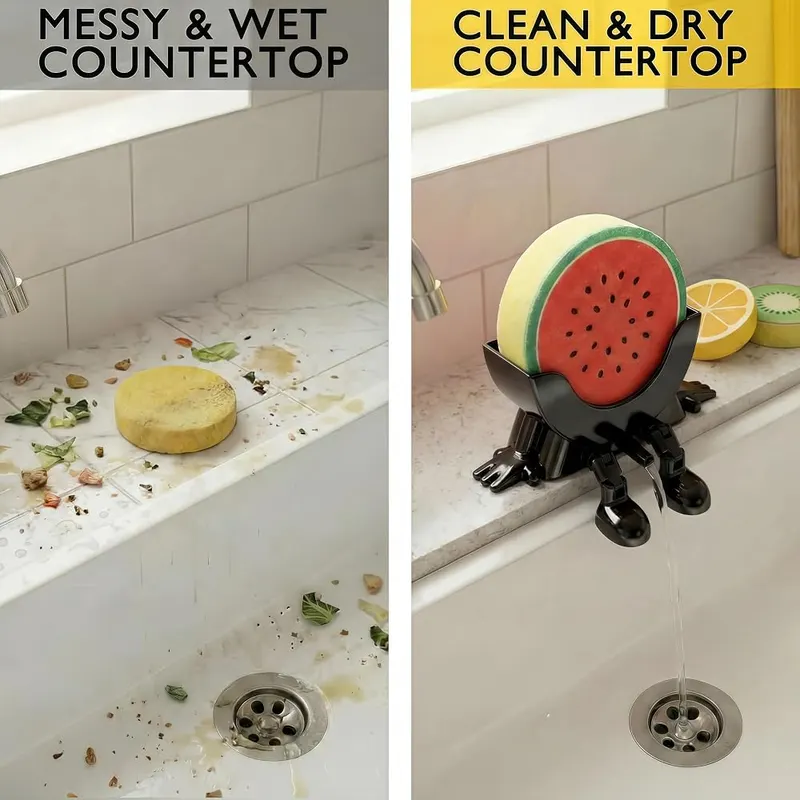 QWQ Funny Draining Sponge Holder 3D – product photo 7 of 7