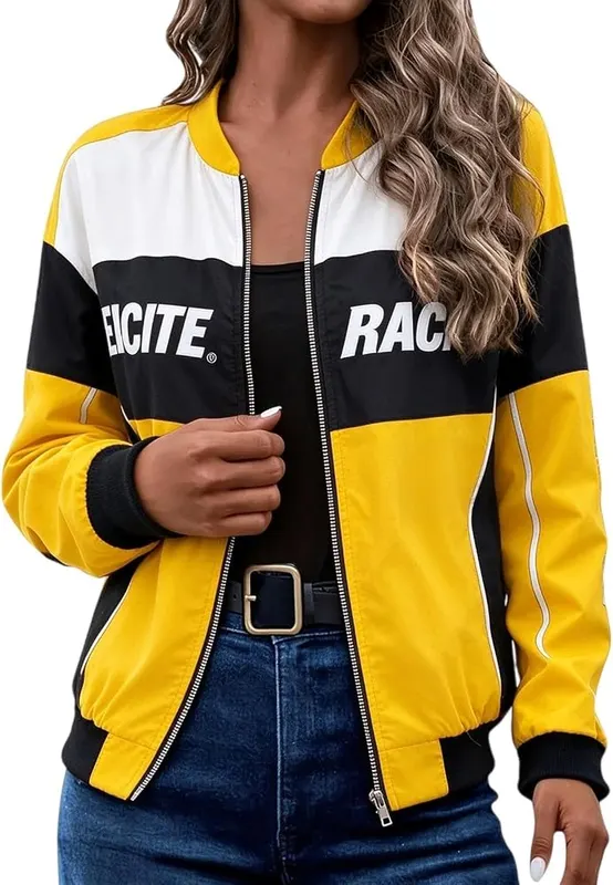 Generic Race Car Jackets A04 Yellow – product photo 2 of 3
