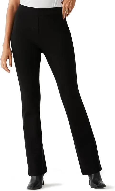 Rafaella Women’s Petite Bootcut Pull-On Pant
