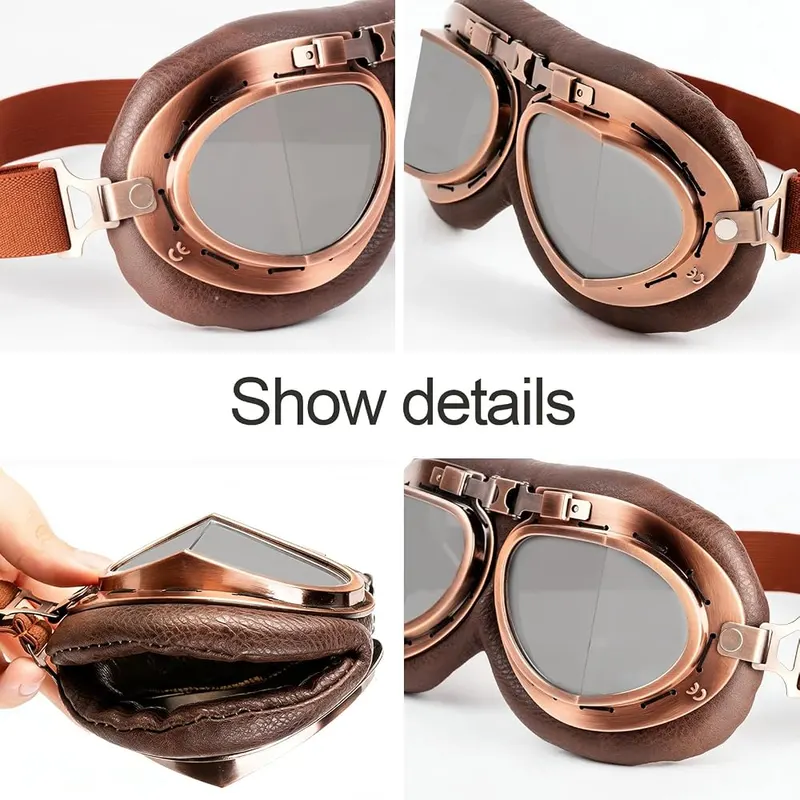Rainnevicate Motorcycle Googles – Comfortable & Breathable