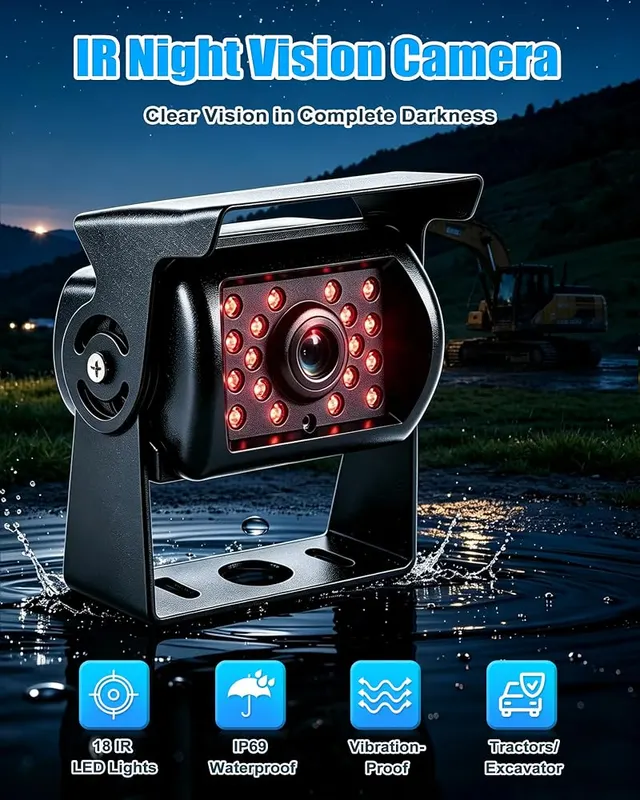 Rakuii RV Camera System – Infrared night vision