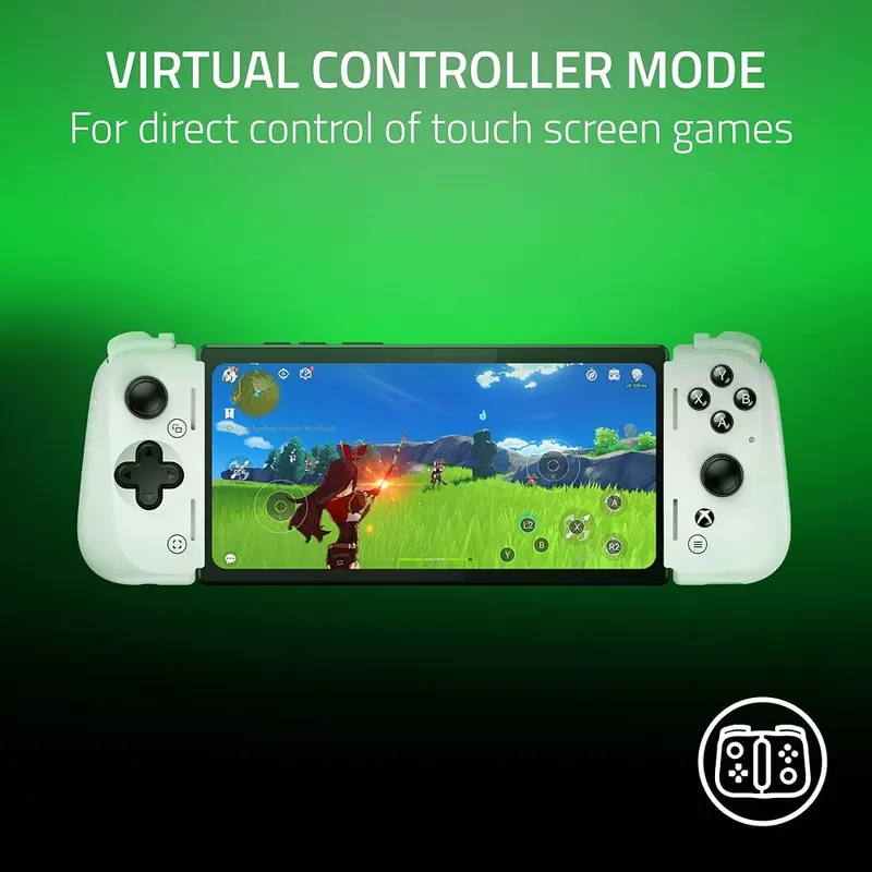 Razer Kishi V2 Pro Mobile Gaming Controller – VIRTUAL CONTROLLER MODE — Play many of