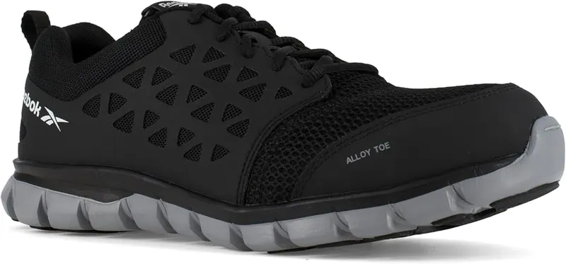 Reebok Work RB4046 Men’s Sublite Cushion Work – Alloy toe reduces weight while maintaining impact protection