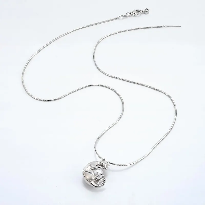 RENAIZ 14K Silver Plated Pearl Gemstone Bastet – product photo 2 of 4