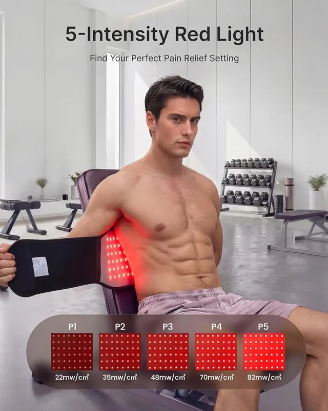 RENPHO Cordless Heating Pad – Smart Auto-Lock Touch Panel