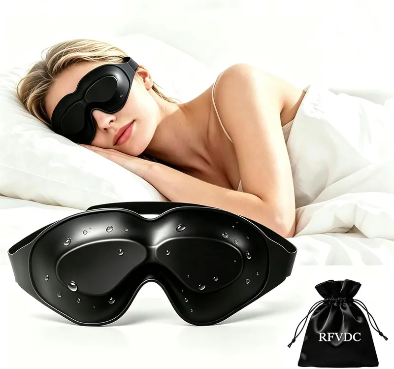 RFVDC Upgraded Hydrating Sleep Mask in Black