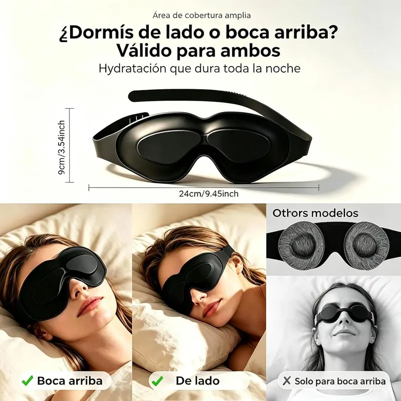 RFVDC Upgraded Hydrating Sleep Mask – Enhances overnight eye drop treatments