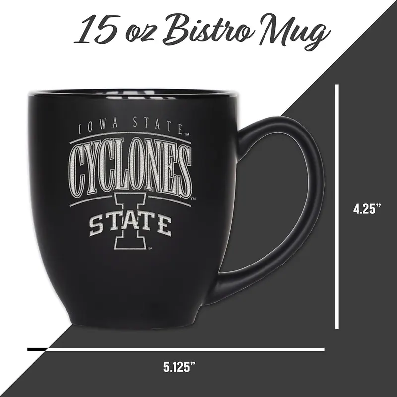 Rico Industries NCAA Iowa State Cyclones Tribute 15oz – Easy To Hold