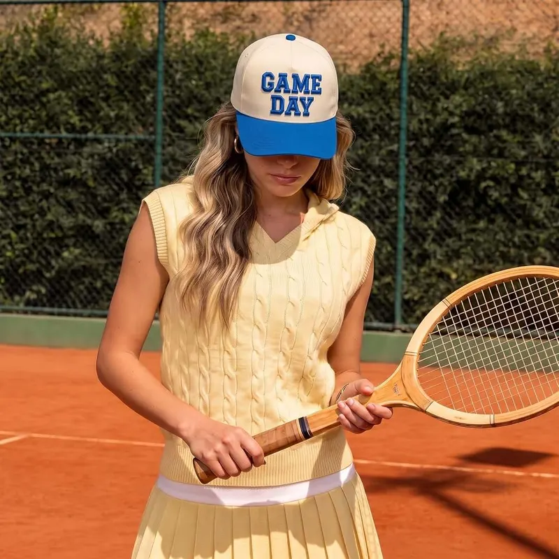 Rksezismrd Game Day Hat – Vintage two-tone color scheme