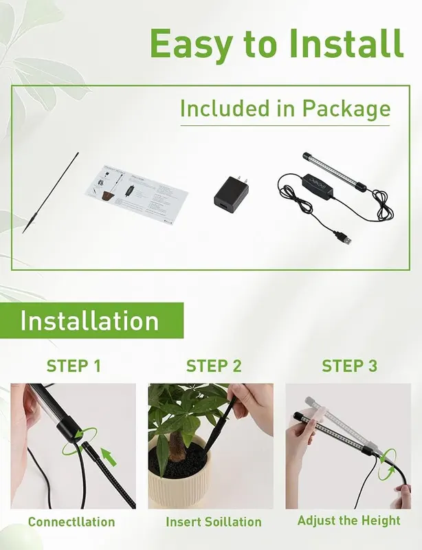 RODINTO Grow Lights for Indoor Plants Full – product photo 7 of 7