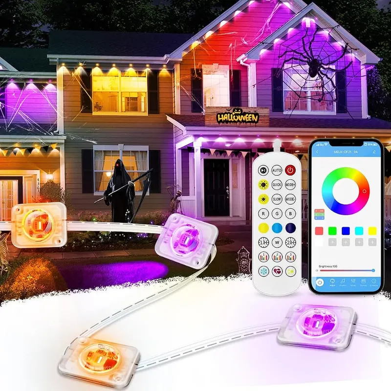 ROSCOO Permanent Outdoor Lights IP67 in Multicolor