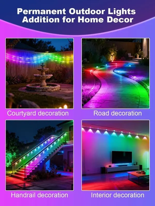 ROSCOO Permanent Outdoor Lights IP67 – product photo 8 of 8