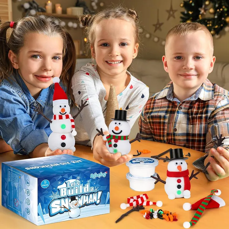 RoseFog 9 Pack Christmas Crafts – Classroom and family craft activity