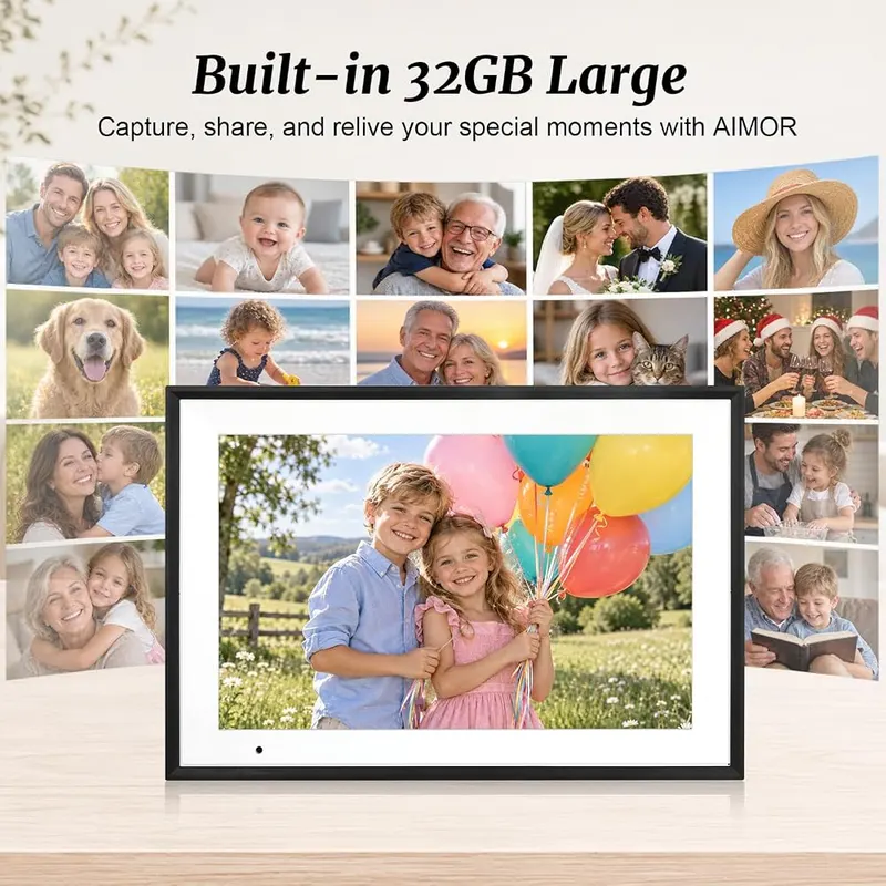 Roxmages 10.1 Inch Digital Picture Frame WiFi – product photo 3 of 8