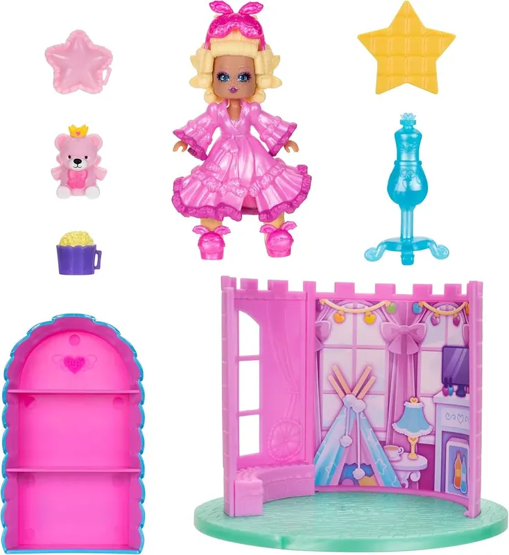 Royale High Dorm Room Playset – DORM ROOM PLAYSET The 3" doll includes