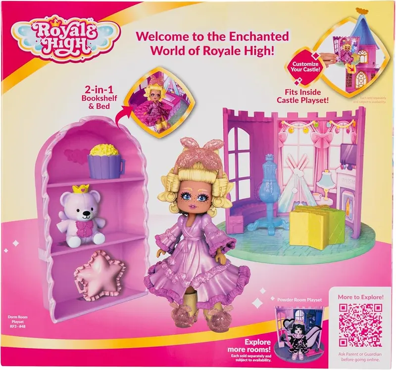 Royale High Dorm Room Playset – Customize Your Castle