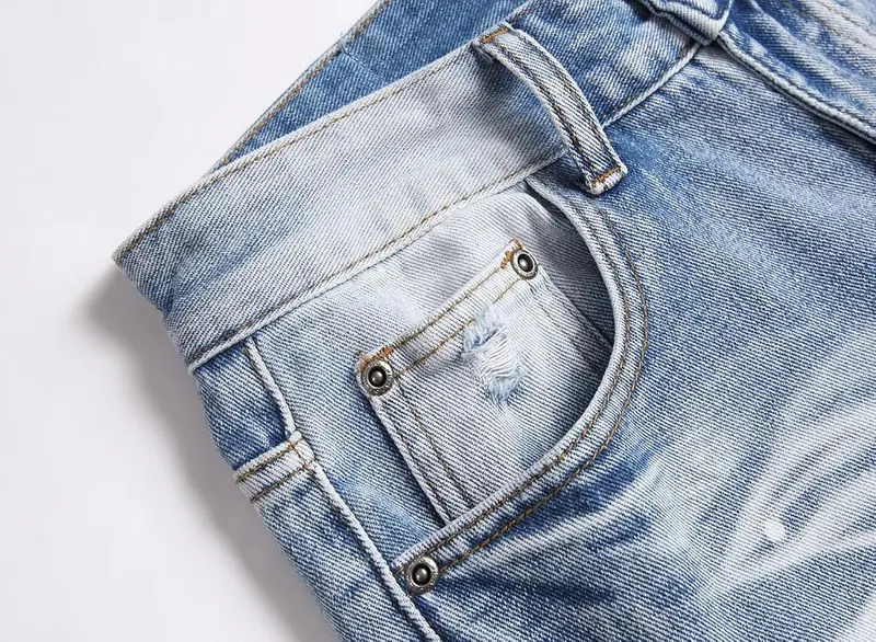 RXXKKK Men’s Regular Slim Fit Jeans – Us Size