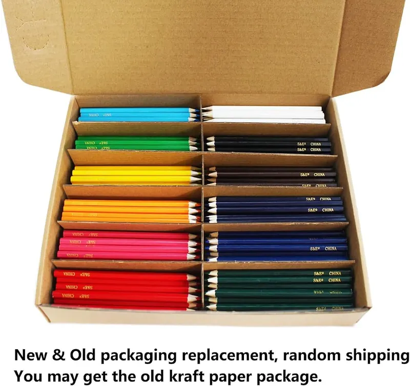 S & E TEACHER’S EDITION 240Pcs Colored Pencils – Service
