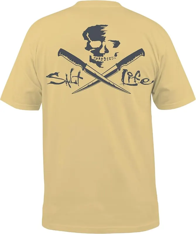 Salt Life Skull and Fillet Short Sleeve Tee