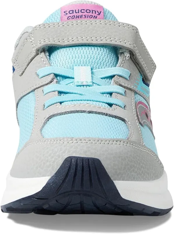 Saucony Cohesion KDZ Alternative Closure Navy/Light Blue 6.5 Wide Little Kid – product photo 8 of 8