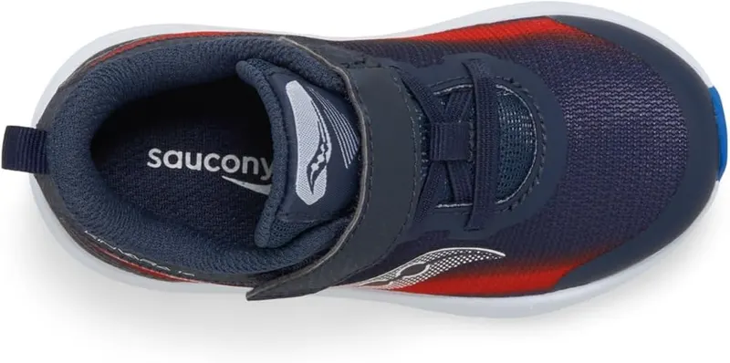Saucony Kinvara 14 Alternative Closure Jr Navy/Red – FORMFIT performance contoured footbed