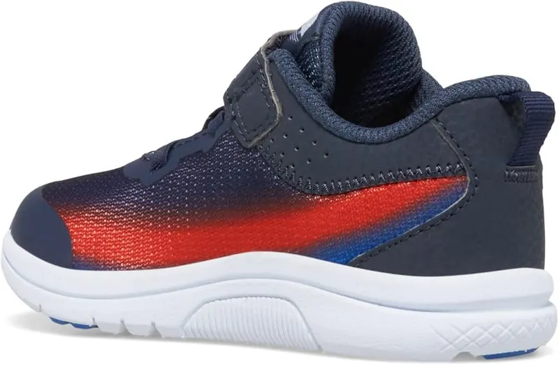 Saucony Kinvara 14 Alternative Closure Jr Navy/Red – 100% recycled PET linings