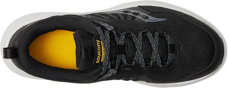 Saucony Men’s Excursion Tr17 Sneaker Black/Fog 7 Wide – VERSARUN cushioning absorbs impact and reduces pressure