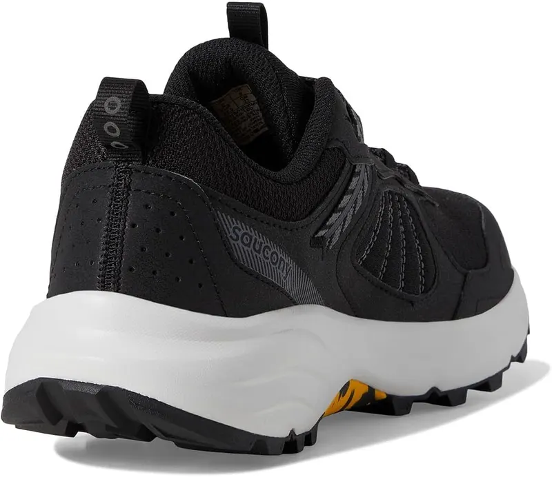 Saucony Men’s Excursion Tr17 Sneaker Black/Fog 7 Wide – 8mm Offset
