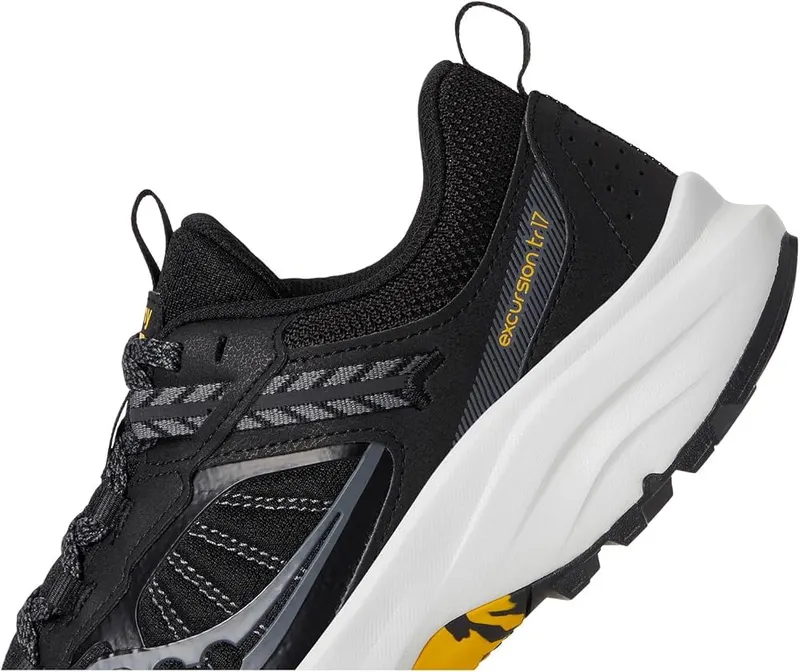 Saucony Men’s Excursion Tr17 Sneaker Black/Fog 7 Wide – product photo 6 of 7