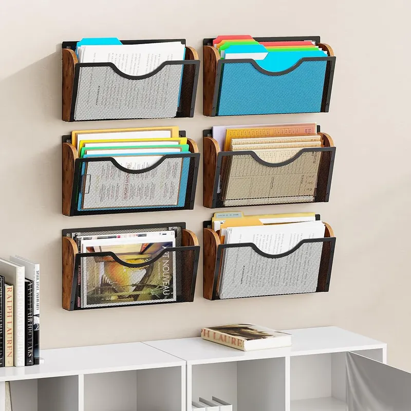 Sbanmao 3 Pack Wall File Organizer