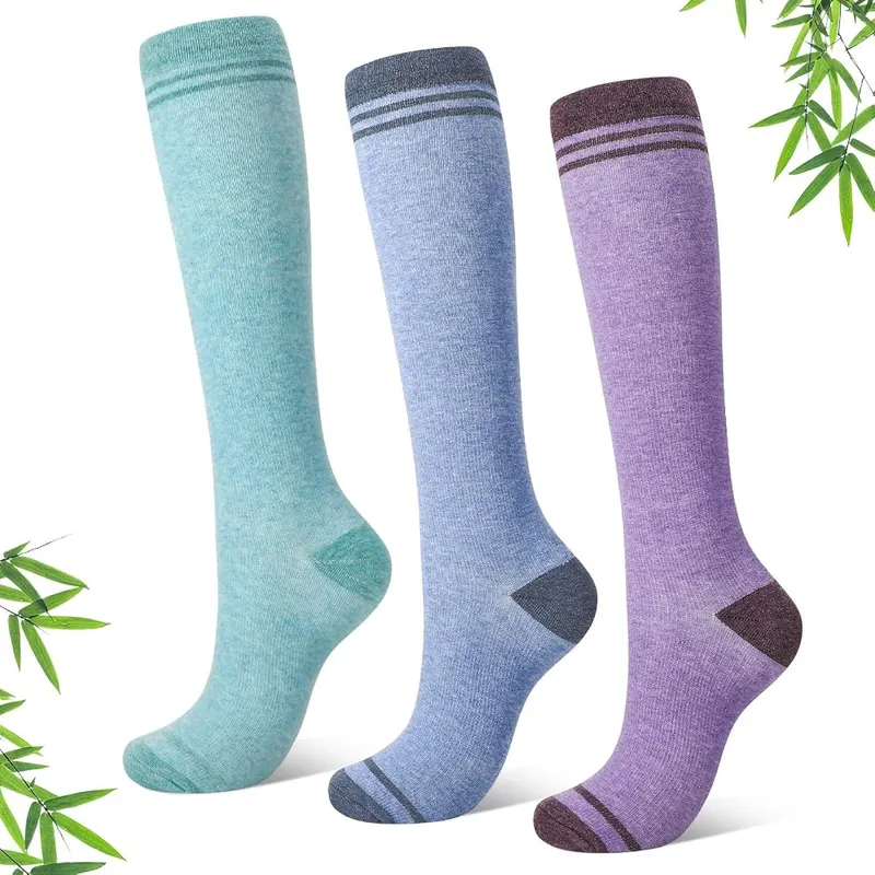 scenicamp 3 Pairs Bamboo Compression Socks