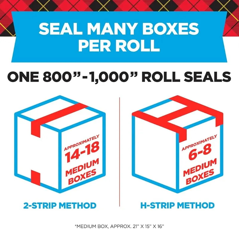 Scotch Heavy Duty Packing Tape Transparent – Industrial-Strength Adhesive