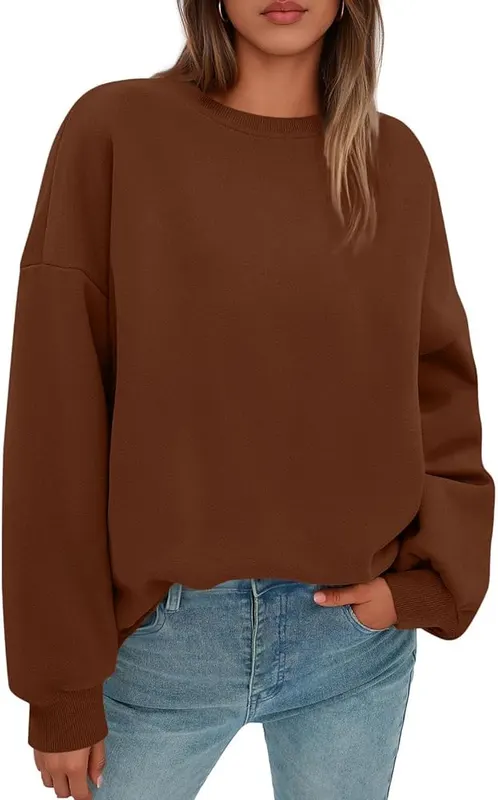 SdGgsgv Oversized Sweatshirt G05 Coffee in G05 Coffee