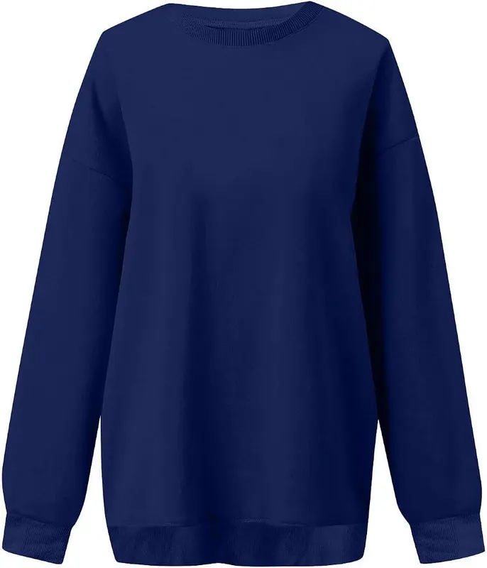 SdGgsgv Oversized Sweatshirts G07 Dark Blue – Classic Crewneck Design