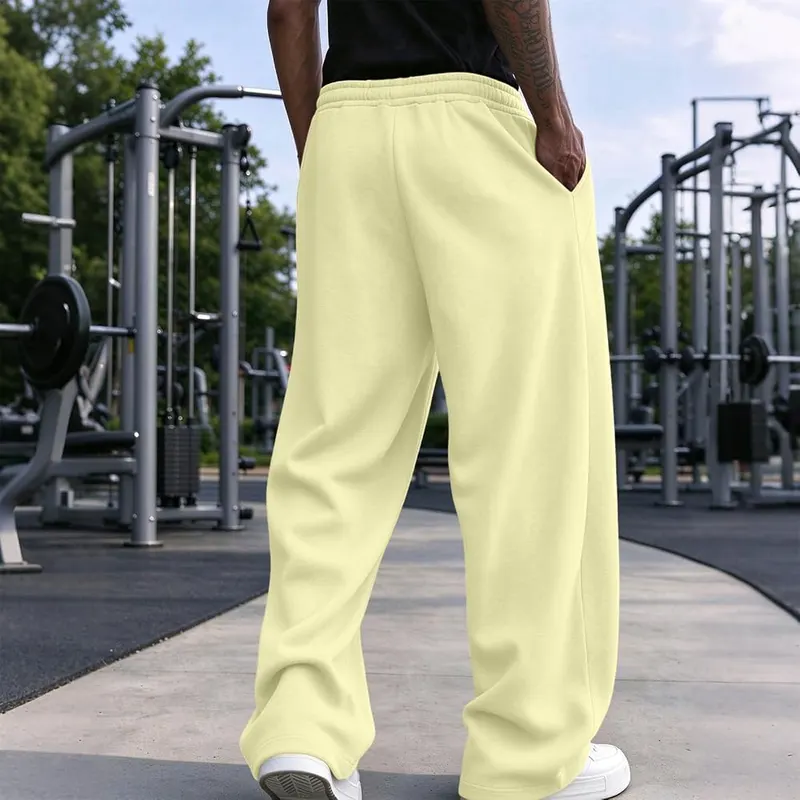 SdGgsgv Wide Leg Sweatpants D05 Beige – product photo 7 of 7