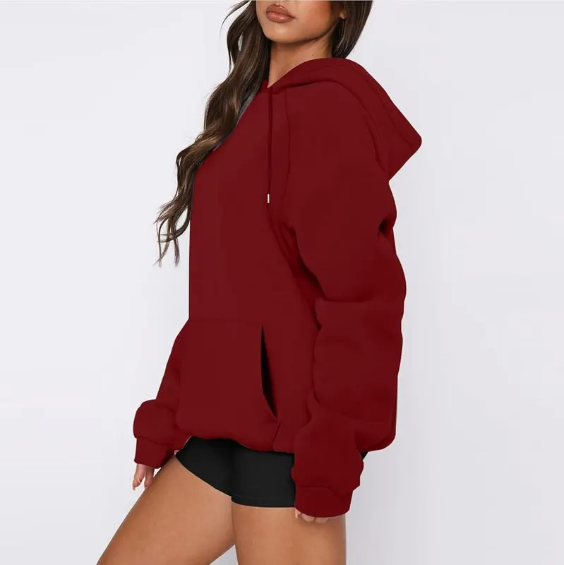 SdGgsgv Womens Oversized Hoodies Basic Fleece Cute – Relaxed Oversized Fit