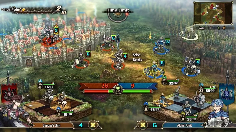 SEGA Unicorn Overlord – Traverse a vibrant world, assemble units and direct