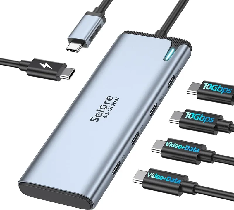 Selore&S-Global USB-C Splitter
