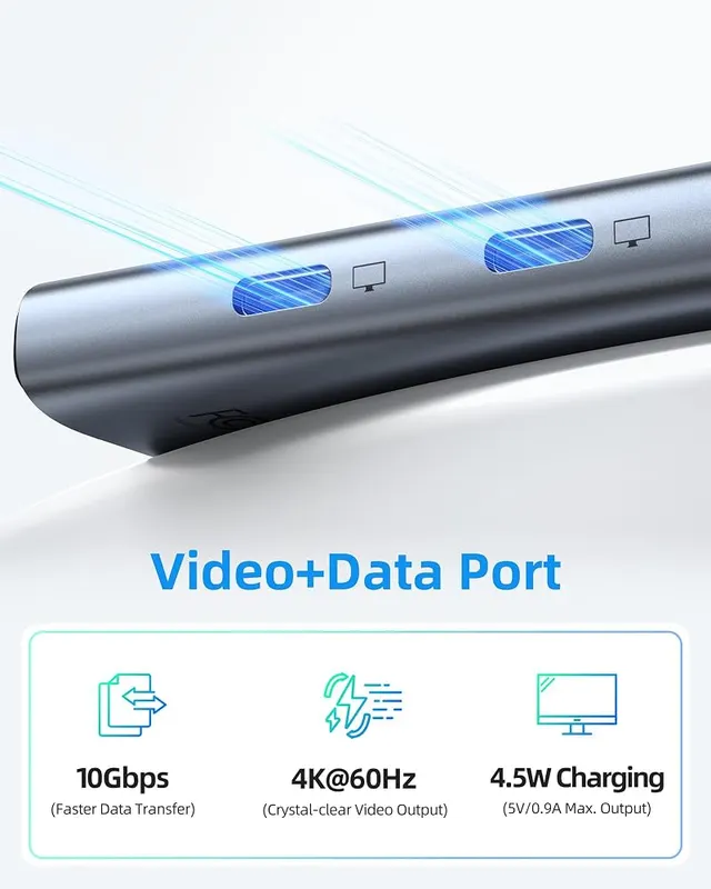 Selore&S-Global USB-C Splitter – Two 10Gbps data ports