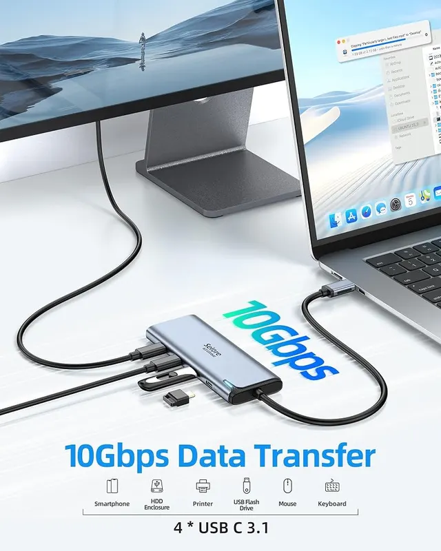 Selore&S-Global USB-C Splitter – Intel JHL8140 chip inside