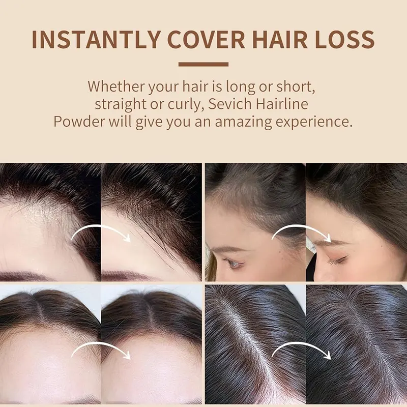 SEVICH Instantly Hairline Shadow – Light brown shade